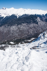 Obraz premium Sochi. Beautiful vacation in the mountains.
