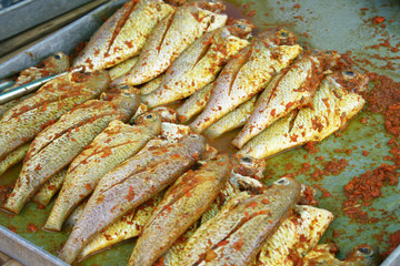 fish on plate
