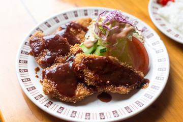 chicken cutlet,Japanese food