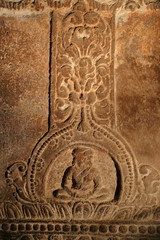 Temple of Ellora caves, the rock-cut temples, AURANGABAD, MAHARASHTRA in central India 