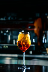 Classic Italian Aperol Spritz cocktail