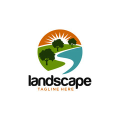 Landscape Logo Template