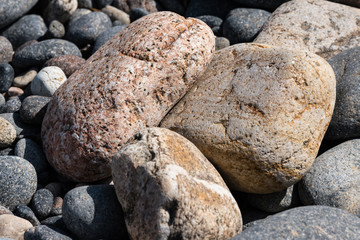 Stones at the beach