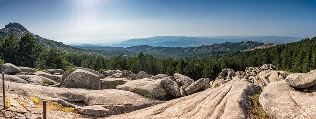 Landscape Monte Limbara Sardinien