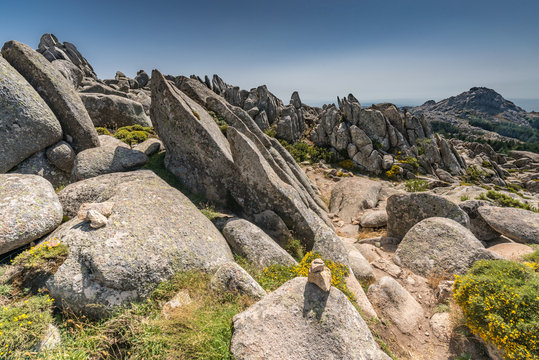 Landscape Monte Limbara Sardinien