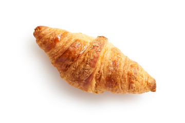 Croissant White background