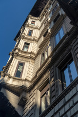 Obraz premium Milan, historic palace in corso Vercelli