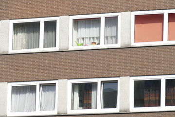 Wohnhaus, Fensterfront