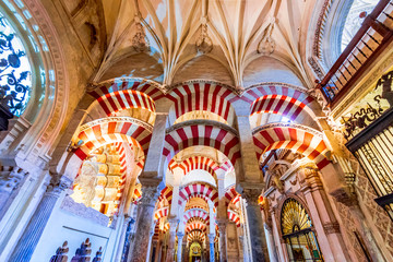 Cordoba - Cathedral Mezquita, Andalusia, Spain - obrazy, fototapety, plakaty