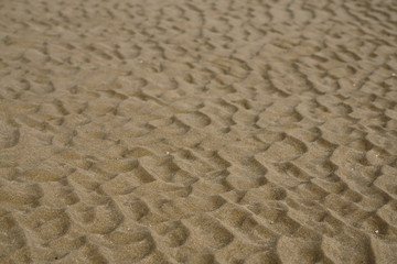 ripples on the beach in japan