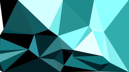Obraz premium blue abstract geometric background with triangles for texture, wallpaper and invitation cards