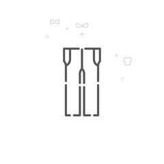 Men's Trousers Vector Line Icon, Symbol, Pictogram, Sign. Light Abstract Geometric Background. Editable Stroke