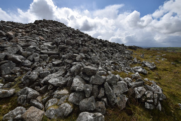 Bronze Age Cairn Carburrow Tor Bodmin Moor Cornwall