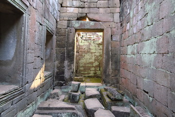 Ruines du temple d'angkor