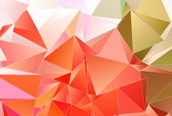 Fototapeta premium Abstract Low-Poly background. triangulated texture. Design 3d. Polygonal geometrical pattern. Triangular modern style