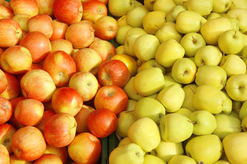 Naklejka na ściany i meble apples for food texture