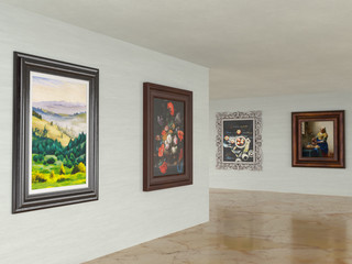 3D image of the art museum