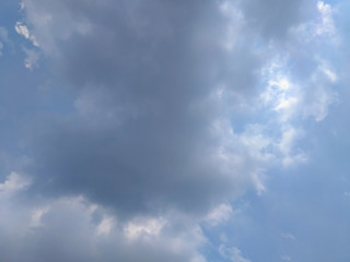 Fototapeta premium Sky on the afternoon