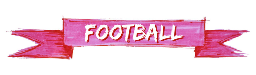 football ribbon