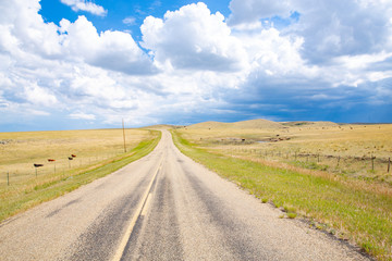 Scenic Route 72 in New Mexico, USA