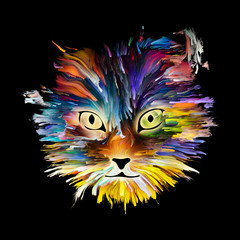 Colorful Kitty