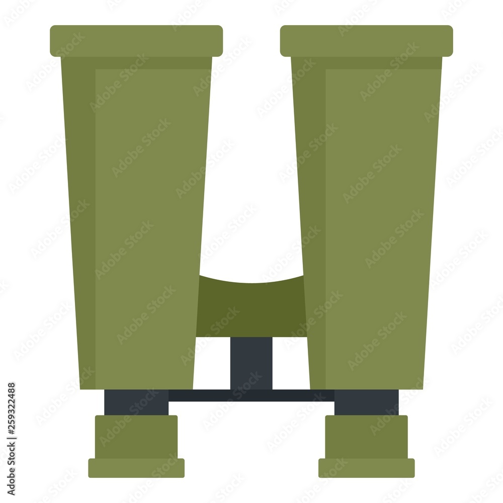 Canvas Prints binoculars icon. flat illustration of binoculars vector icon for web design