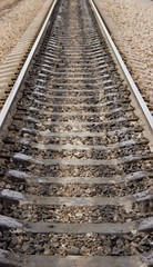 the section of the railway near passenger station