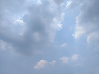 Sky on the afternoon