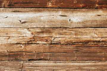 Wooden brown natural desks backdrop. Grunge wood texture.