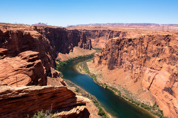 Colorado River in the Grand Canyon, Arizona USA