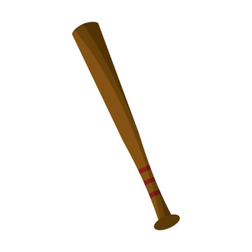 Baseball bat sport cartoon