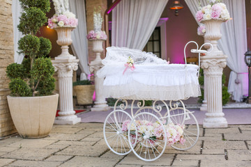 Beautiful buggy for baby outdoor