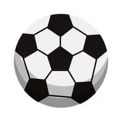 Fototapeta premium Soccer ball sport cartoon