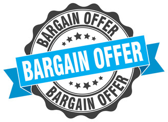 Fototapeta premium bargain offer stamp. sign. seal