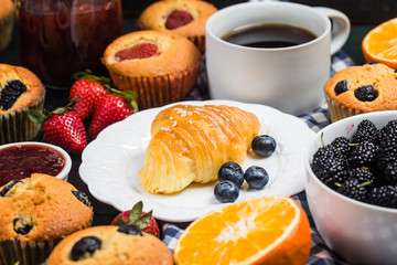 A sumptuous breakfast