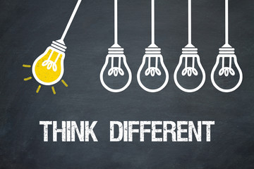 Fototapeta premium Think Different