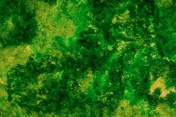 Pastel pen (oil pen) green abstract drawing , background