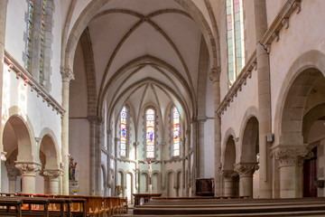 Fototapeta na wymiar Châteauneuf-du-Faou Chœur de la chapelle Notre-Dame des Portes. Finistère. Bretagne 