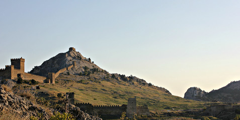 Fototapeta na wymiar Ancient fortress