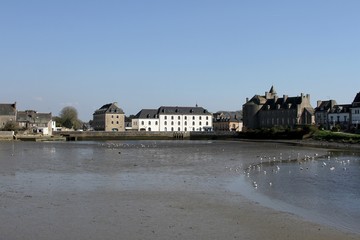 Fototapeta na wymiar le château de Pont-l'abbé,pays bigouden, Bretagne