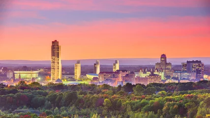 Fotobehang New York Albany, New York, USA skyline  © SeanPavonePhoto