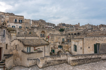 Ancient Cave City in Southern Italy