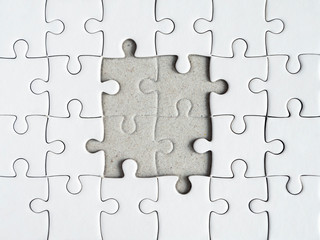 White jigsaw puzzle 21