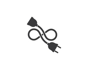 electric socket plug vector,illustration