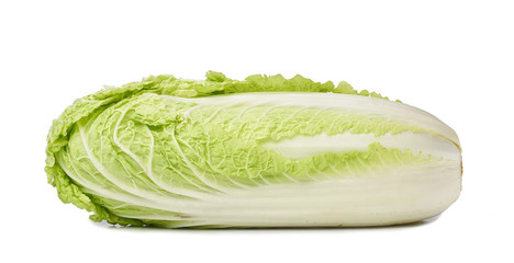 Beijing cabbage (lettuce, petsay, Chinese salad) tender juicy vegetable