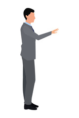 businessman avatar cartoon character
