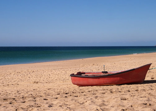 Boat on the beach