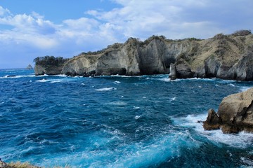 西伊豆　浮島海岸と燈明ヶ崎