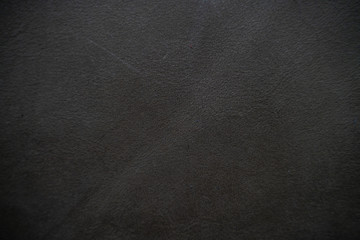 Black genuine cowhide texture
