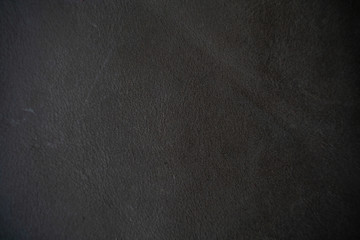 Black genuine cowhide texture